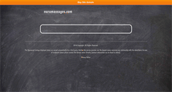 Desktop Screenshot of nurumassages.com